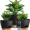 KUGAZ Self-Watering Pots, 3-Pack