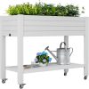 WTFGO Elevate Raised Garden Bed with Wheels