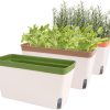 OurWarm Windowsill Herb Planters, 3-Pack